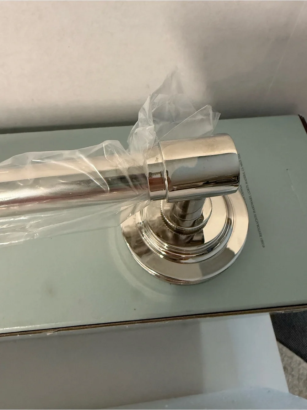Restoration Hardware Asbury 18in * Towel Bar in Chrome 23030031